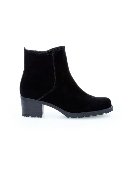 Buty do kostki Gabor skórzane biznesowe czarne