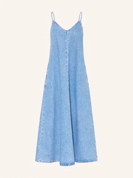 Marc O'polo Denim Džínové Šaty tmavě modrá