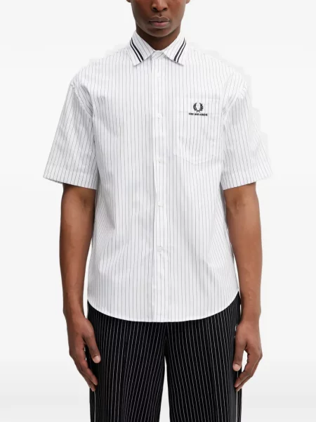 Scurt cămașă Fred Perry alb