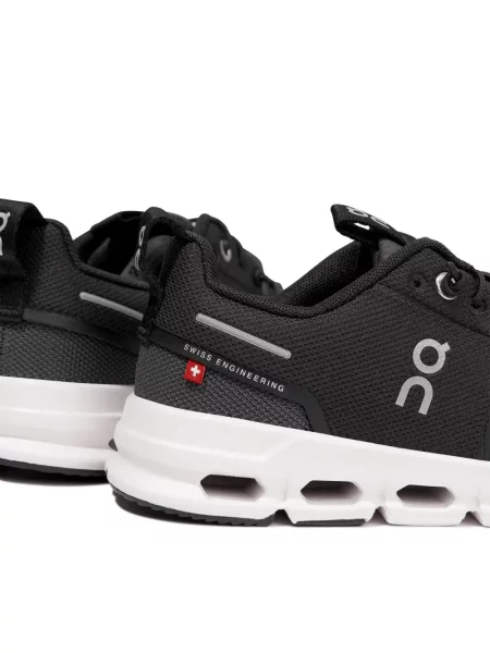 Buty do biegania dziecięce On Running czarne