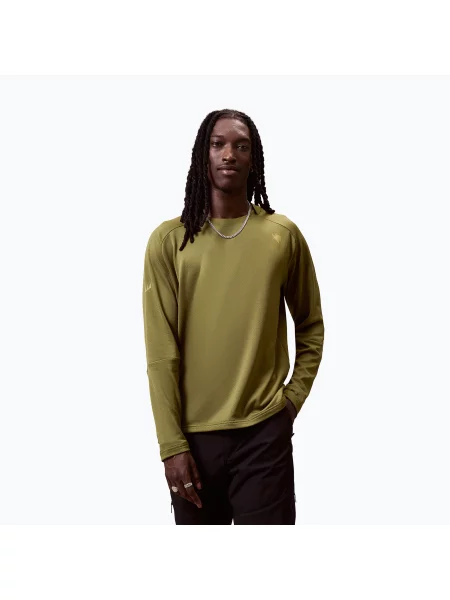 Ciclism hanorac din fleece Endura din fleece cu mâneci lungi verde