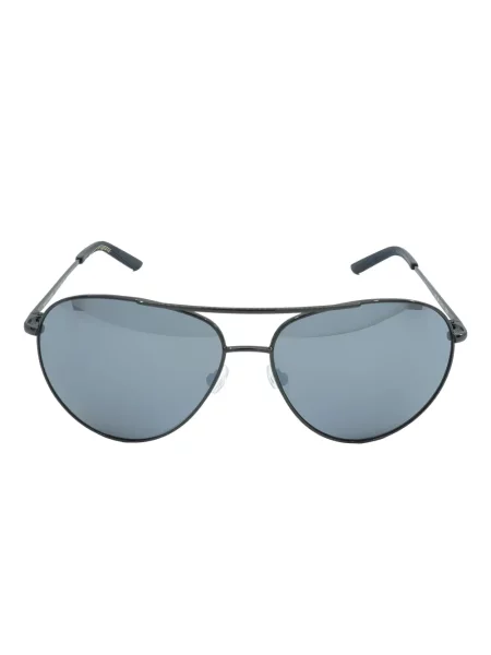 Ochelari de soare Nike cu cordon din jerseu cu imprimeu abstract gri