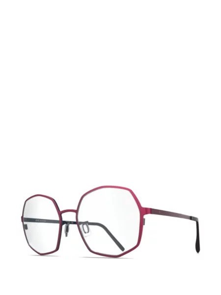 Ochelari de soare Blackfin cu imprimeu geometric roșu