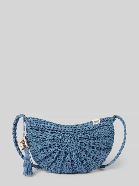 Torba na ramię z detal z logo model Theros' Barts beżowa