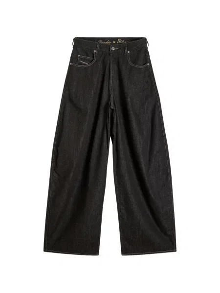 Blugi cu picior larg Diesel negru