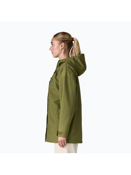 Geacă de ploaie pentru femei Patagonia Outdoor Everyday Rain caper green verde