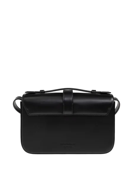 Geanta de piele Emporio Armani din piele negru