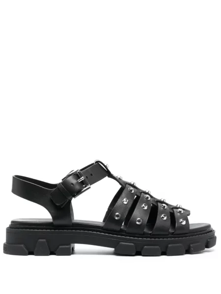 Sandale Michael Michael Kors din piele transparente negru