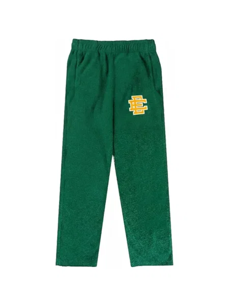Bouclé pantaloni Eric Emanuel alergare verde