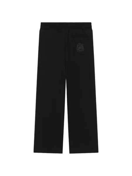 Dětské kalhoty Dolce & Gabbana černé