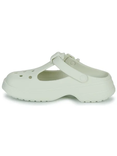 Pantofi cu toc Crocs alb