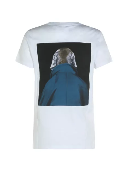 Tricou Max Mara cu imagine alb