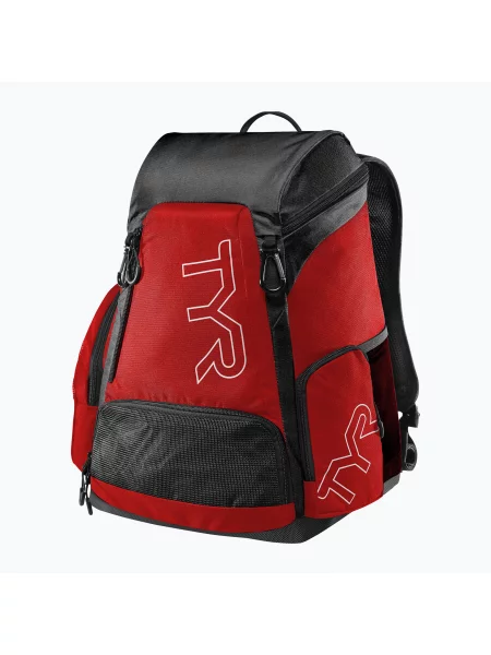 Plecak pływacki TYR Alliance Team 30 l black/red czarny