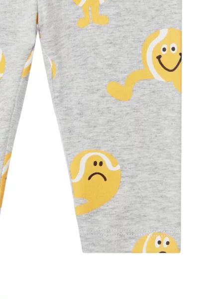 Dětské legíny Stella Mccartney šedé