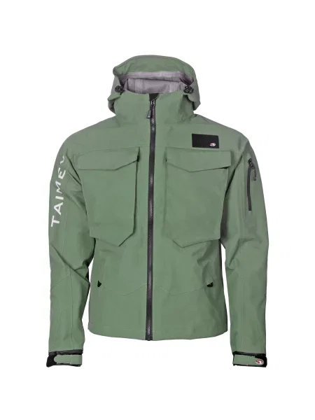Kurtka wędkarska do brodzenia Taimen Ponoy Wading Jacket Rosemary Green zielona