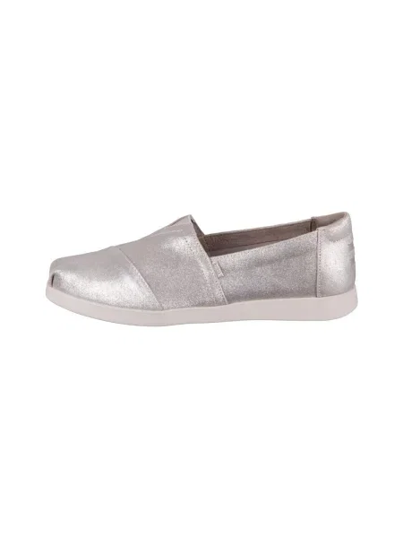 Pantofi Toms argintiu