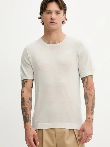 Rag & bone tricou de lână bej