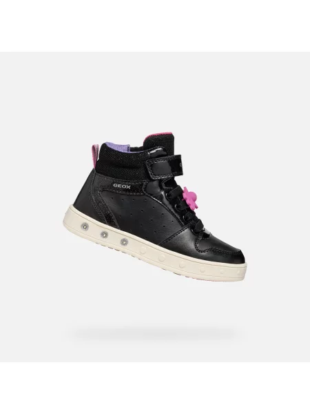 Gyerek sneaker Geox fekete