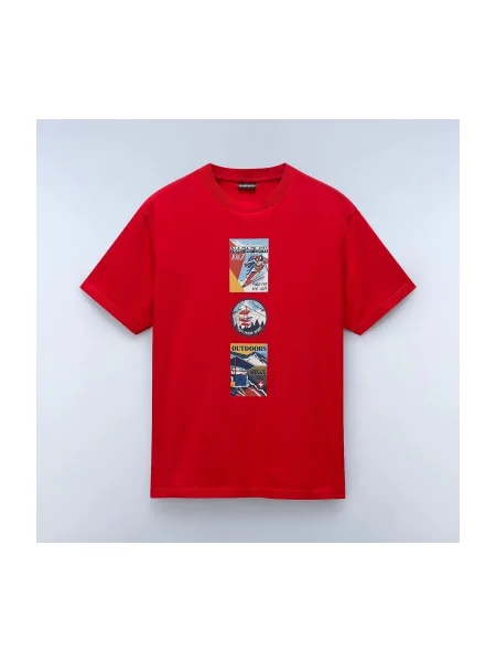 Polo majica Napapijri crvena