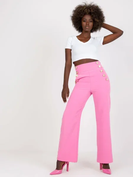 Pantaloni Italy Moda roz