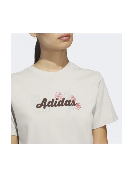 Tričko Adidas béžová