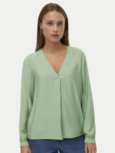 Vero Moda Блуза Urli зелен
