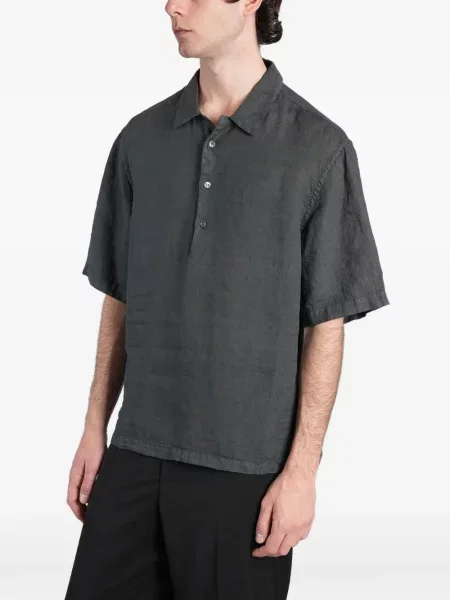 Tricou polo Barena de in gri