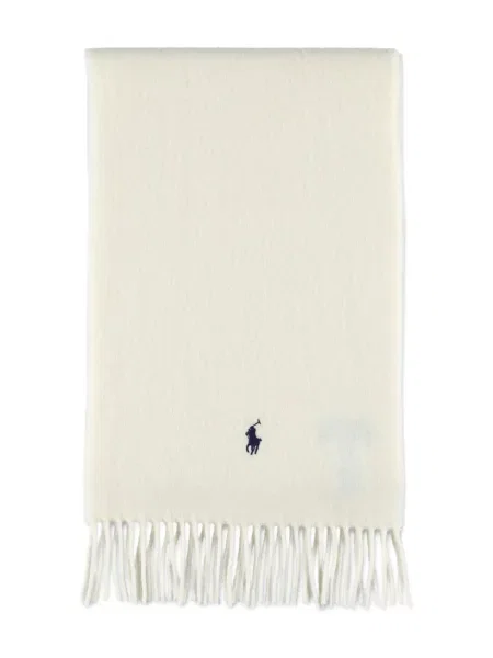 Fular Polo Ralph Lauren cu broderie în carouri