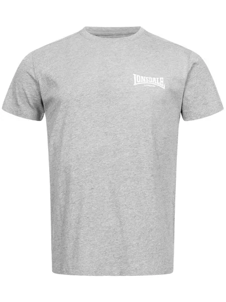T-shirt o wąskim kroju Lonsdale Elmdon szara