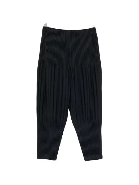 Pantaloni Homme Plisse Issey Miyake conici albastru