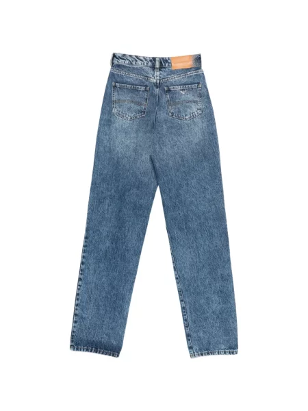 Blugi drepți Emporio Armani albastru