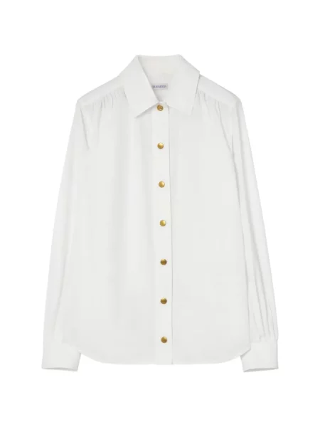 Bluză Burberry din poplin alb