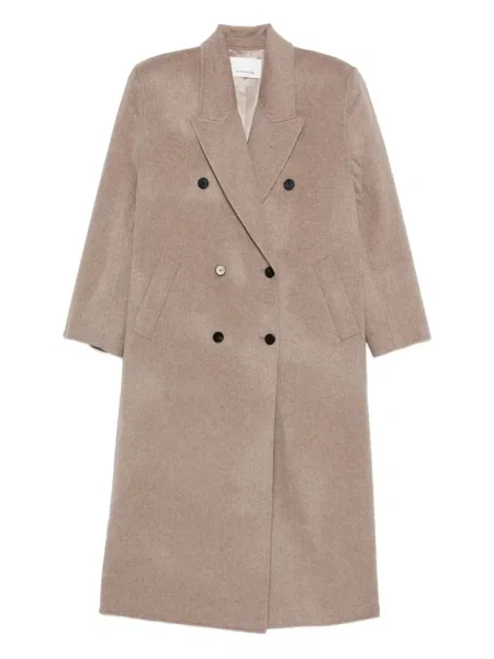 Płaszcz The Frankie Shop wełniany dwurzędowy