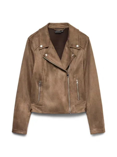 VERO MODA Φθινοπωρινό και ανοιξιάτικο μπουφάν VMJOSE σοκολατί