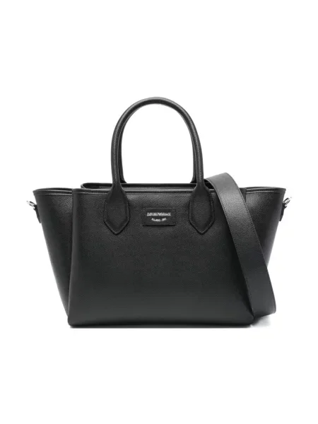 Torebka Emporio Armani skórzana czarna