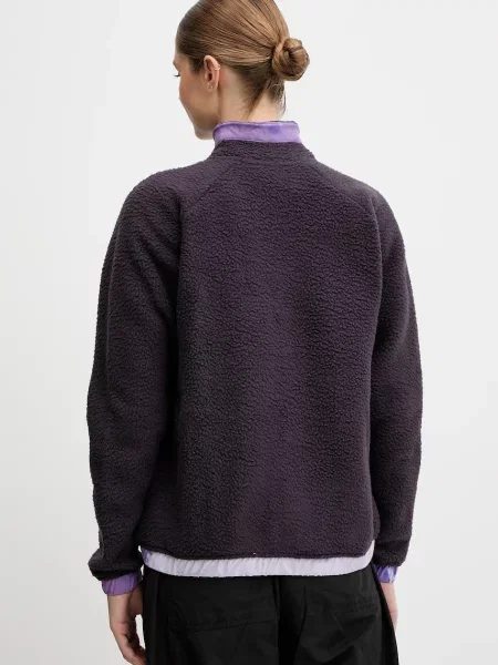 Флисовый однотонный свитер Helly Hansen фиолетовый