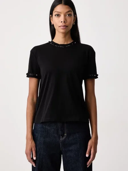 Twinset tricou pentru femei din negru