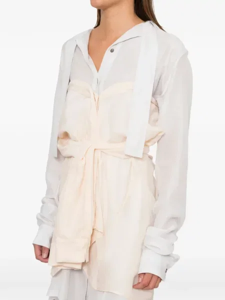 Асиметричен драпирана рокля Ben Taverniti с драперии връзки