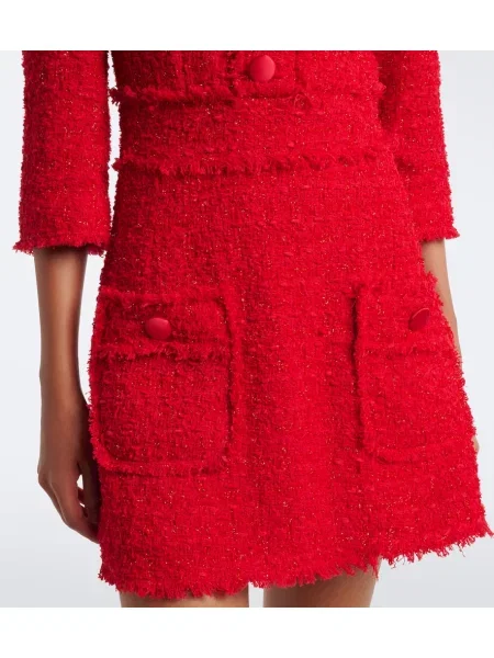 Bouclé rochie Dolce&gabbana roșu