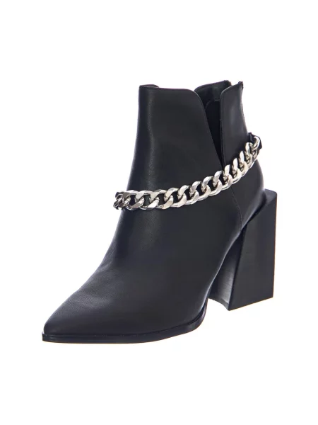 Botki Steve Madden skórzane czarne