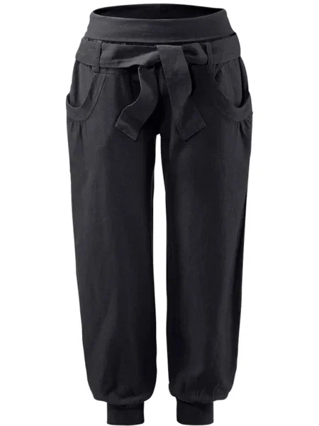 BUFFALO Harem hlače črna