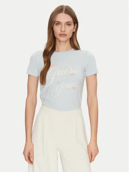 Guess Jeans Tricou albastru