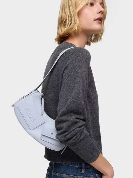 Кожаная сумка-багет Tous