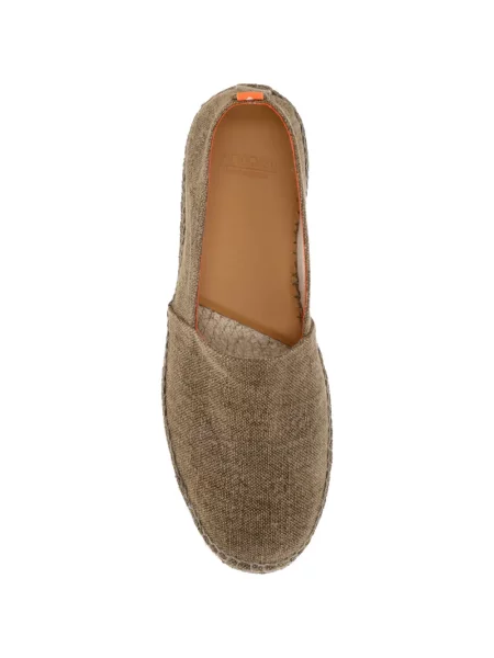 Espadrile Abarca fără toc maro