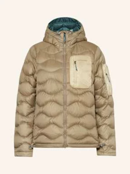 Peak Performance Lekki Płaszcz Puchowy Helium beige beżowy