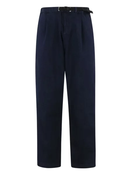 Pantaloni White Sand plisate alb