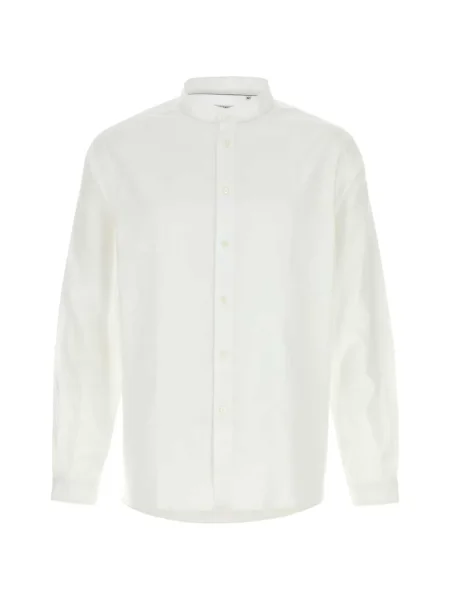 Keprová košile Brunello Cucinelli bílá