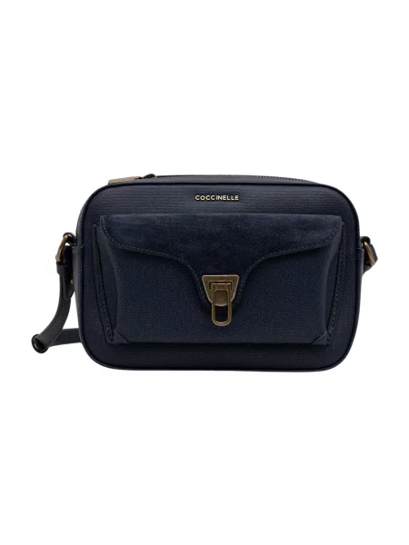 Coccinelle torebka crossbody niebieska