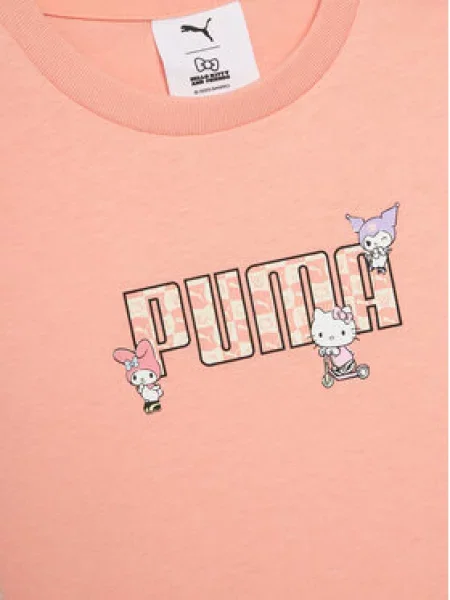 Puma Majica PUMA X Hello Kitty And Friends Koral
