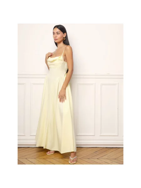 Rochie La Modeuse galben